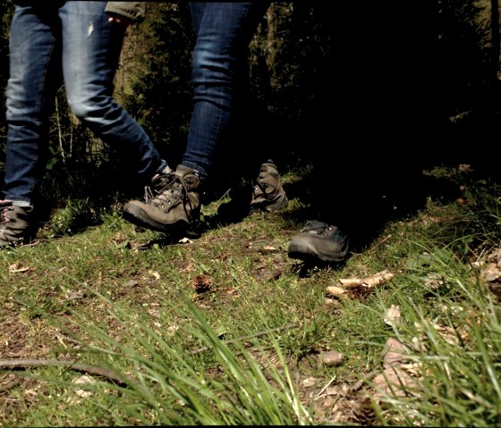 Wanderer auf dem Jodokusweg, © Laura Rinneburger