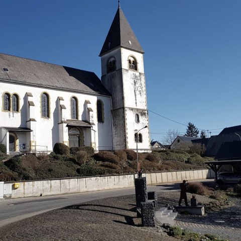 Pfarrkirche St. Dionysius in Kirchwald, © Foto: Svenja Schulze-Entrup, Quelle: Touristik-Büro Vordereifel