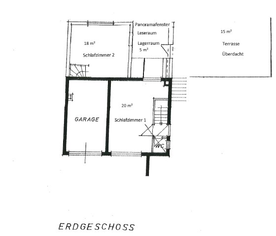 Grundriß Erdgeschoss