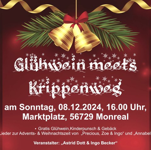 Plakat Glühwein meets Krippenweg 2024, © Ingo Becker