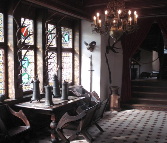 Jagdzimmer der Reichsburg, © Reichsburg Cochem GmbH