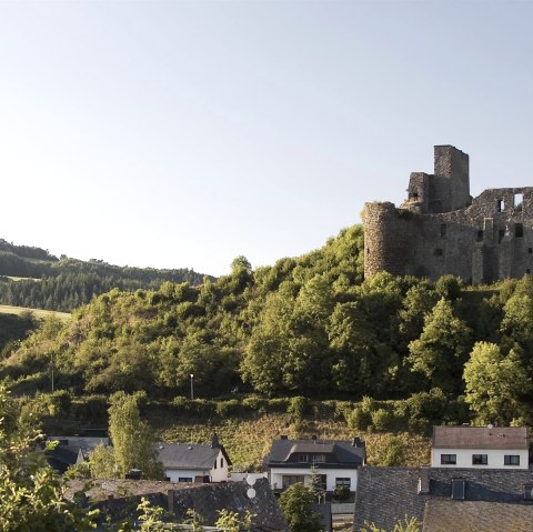 Blick auf den Ort und die Virneburg, © Kappest/Remet