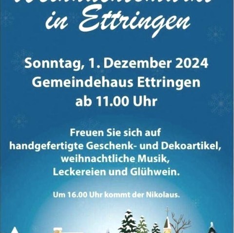 Weihnachtsmarkt in Ettringen, © Gemeinde Ettringen