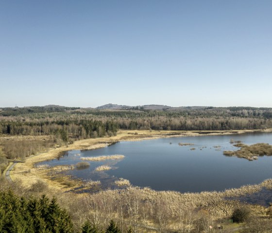 Der Jungferweiher bei Ulmen an der Vulkan-Rad-Route Eifel, © Eifel Tourismus GmbH, D. Ketz