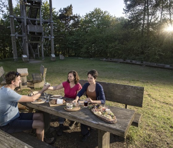 Wanderrast am Eifelturm Boos, © Kappest, REMET