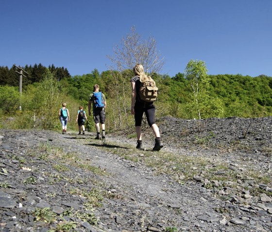 Weg aus der Schiefergrube, © Laura Rinneburger