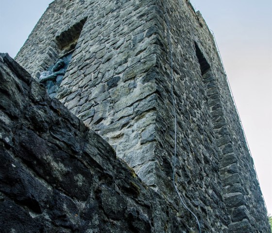 Der Kaiser-Wilhelm-Turm auf der Hohen Acht, © Foto: Volker Windheuser, Quelle: Touristik-Büro Vordereifel