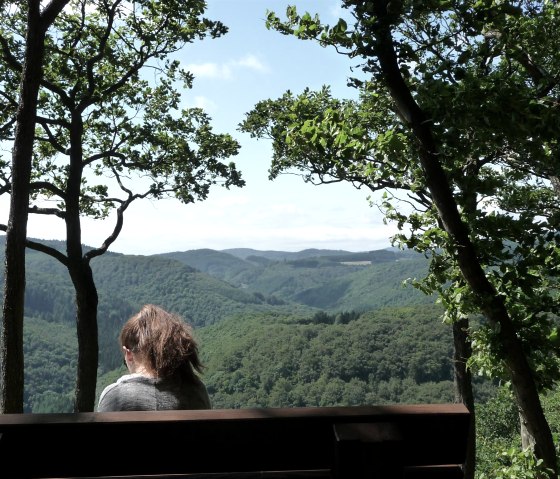 Entspannung am Nitzblick, © Foto: Laura Rinneburger, Quelle: Touristik-Büro Vordereifel