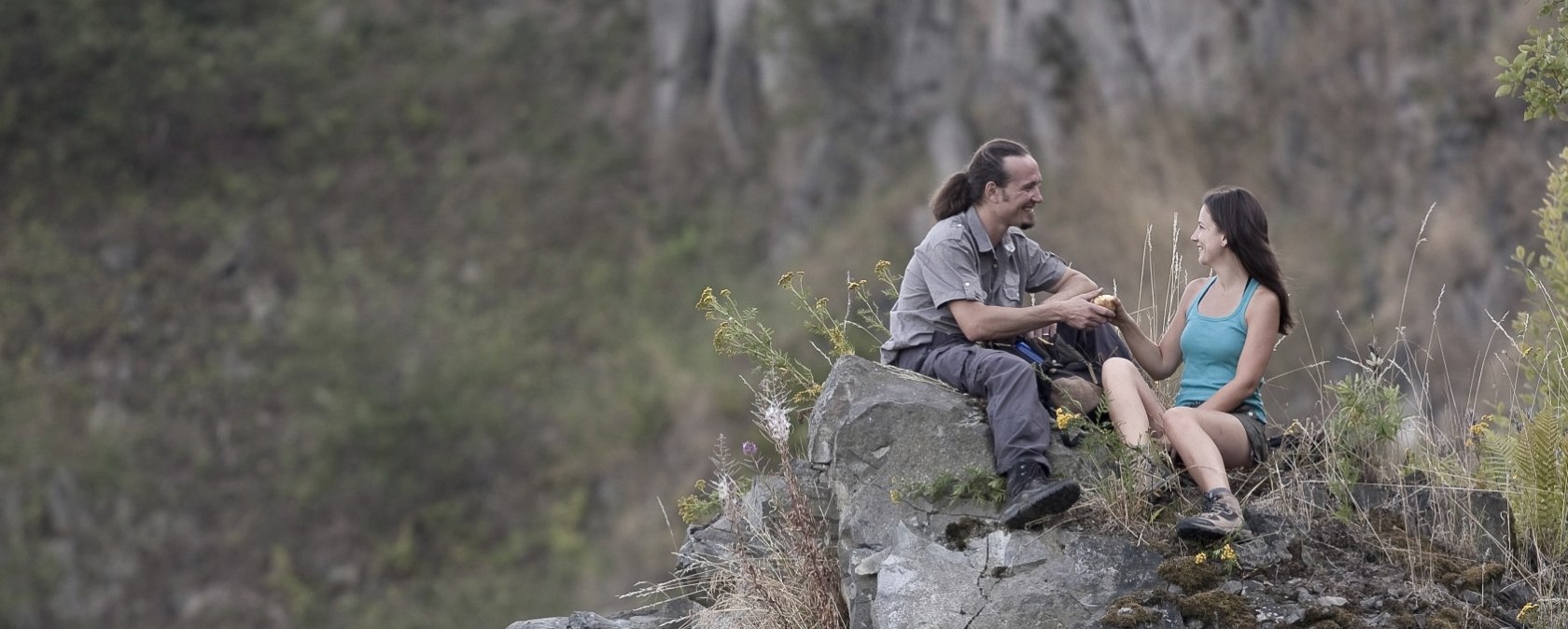 Hochbermeler - Blick in den Steinbruch, © Traumpfade/Kappest