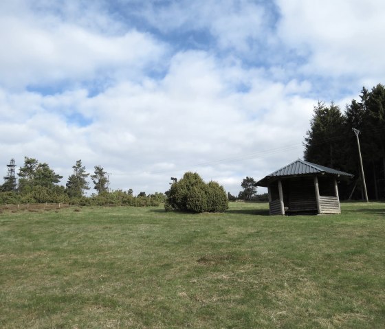 Schutzhütte auf dem Raßberg, © Foto: Svenja Schulze-Entrup, Quelle: Touristik-Büro Vordereifel