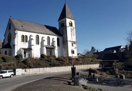 Pfarrkirche St. Dionysius in Kirchwald, © Foto: Svenja Schulze-Entrup, Quelle: Touristik-Büro Vordereifel