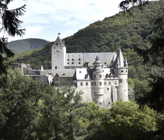 Blick auf Schloss Bürreheim, © GDKE Ulrich Pfeuffer