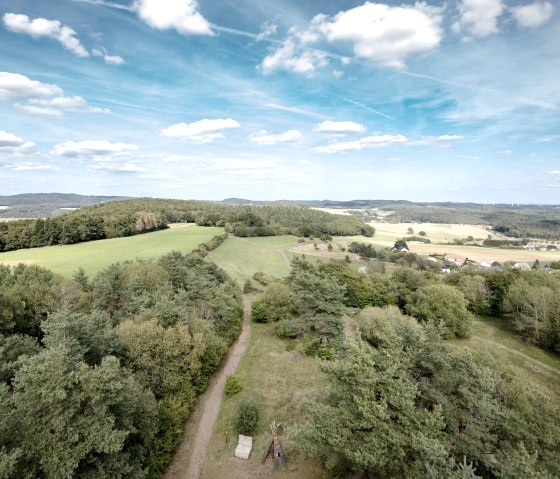 Ausblick vom Eifelturm Boos, Traumpfad Booser Doppelmaartour, © Vulkanpark GmbH, Martin Christ