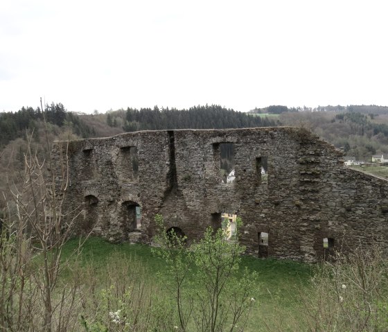 Die Burgruine Virneburg, © Foto: Svenja Schulze-Entrup, Quelle: Touristik-Büro Vordereifel